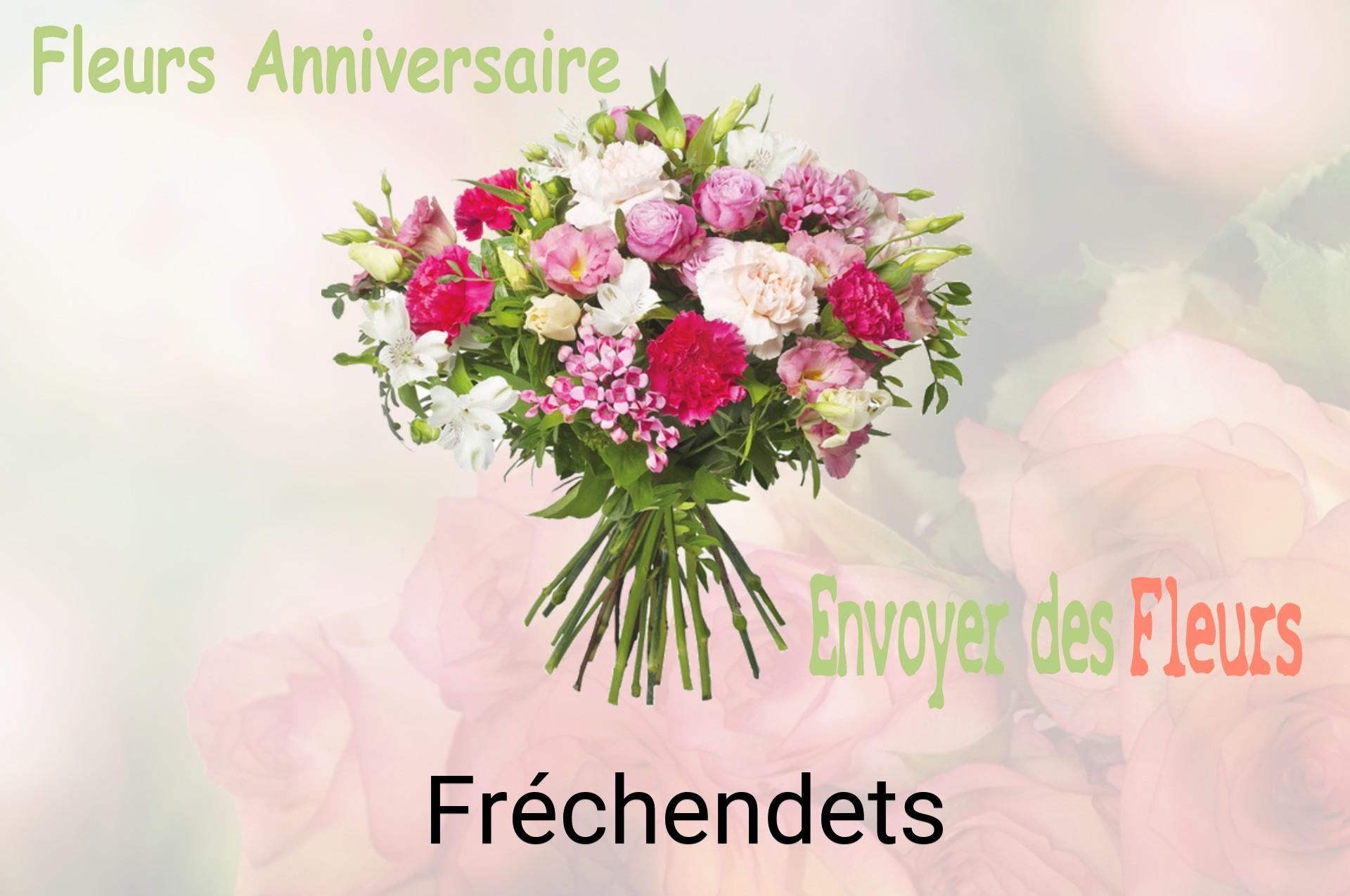 Bouquet de fleurs d’anniversaire livré à Fréchendets